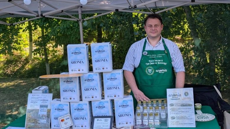 INTERVIU | A pornit cu trei hectare de aronia și produce astăzi până la 20 de tone pe an. Alexandru Andrieși, antreprenor din Suceava: „Dacă nu știi să vinzi, ai o problemă”