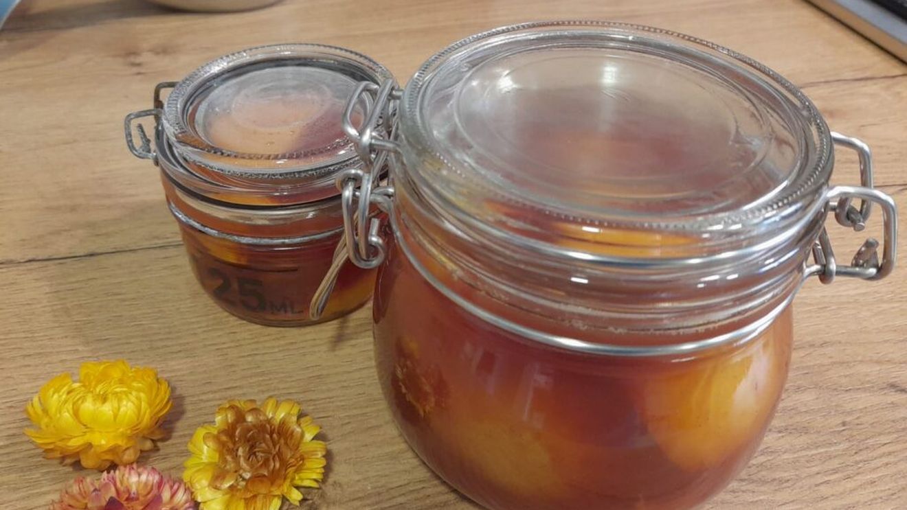 Rețetele Juanitei: Compot din fructe de toamnă, ușor de făcut și fără zahăr. Scorțișoara din el potențează senzația de dulce