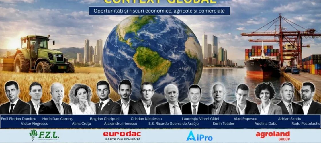VIDEO | Conferința G4Food & Economedia | „România în noul context global. Oportunități și riscuri economice, agricole și comerciale”