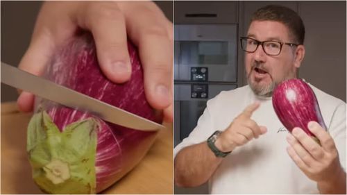 VIDEO Cum să coci vinetele în câteva minute, fără efort, în cuptorul cu microunde. Sfaturile unui celebru chef