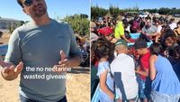 Un fermier din California oferă gratuit 57 de tone de nectarine / Spune că un conflict juridic l-a împiedicat să le mai vândă