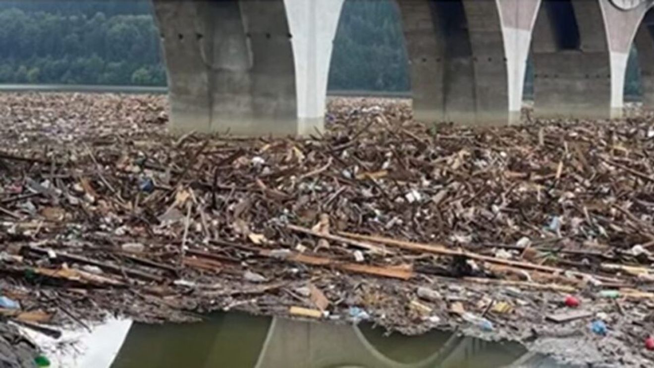 Pericol biologic în apele din Neamț după viitură / Deșeuri și animale moarte amenință sănătatea populației