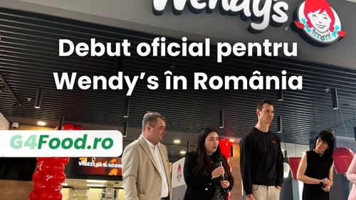 Debut oficial pentru Wendy’s în România/ Unul dintre cele mai cunoscute branduri mondiale de fast-food a deschis primul său restaurant la Mega Mall București