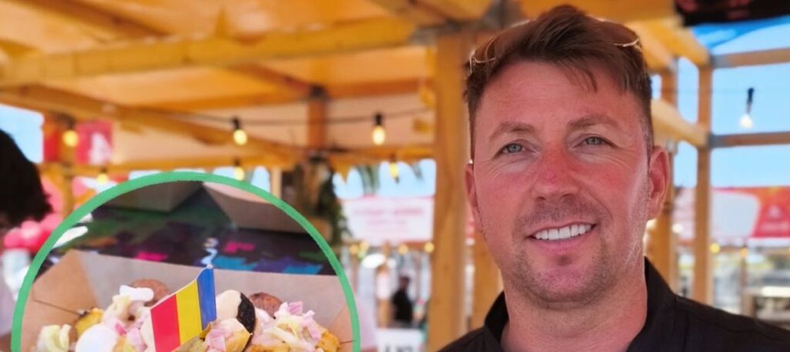 VIDEO | Premieră pentru gastronomia românească: micii au ajuns la unul dintre cele mai mari festivaluri de carne din lume / Chef Pop Arnold Emerson: „România are multe preparate care pot fi puse în valoare”