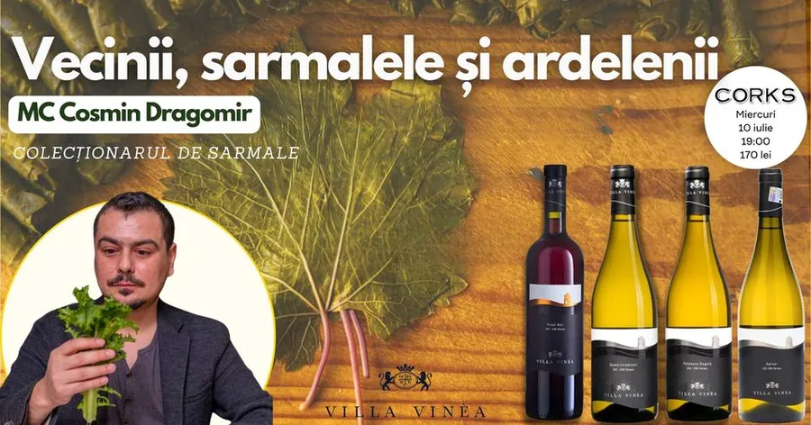 sarmale, degustare, winebar