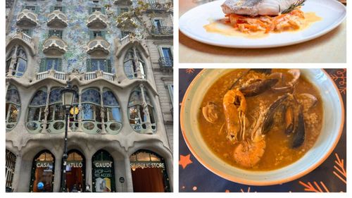 Călătorii culinare prin Barcelona: Casa Battló și ou estrellat cu txistorra, Muzeul de Artă al Cataloniei și tortilla, plaja din Badalona și aroz caldozo / Idei de „pairing” între obiectivele de neratat și gastronomia locală (FOTO)