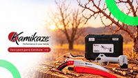 Kamikaze: tot ce ai nevoie, de la foarfeci electrice pomi până  la unelte pentru grădină