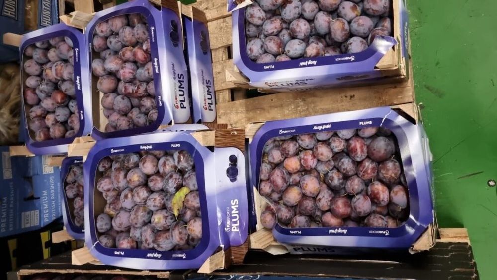 Prunele din Republica Moldova, vândute bine pe piața britanică; prețul la clientul final, peste 4 lire sterline; ce cantitate vinde România?