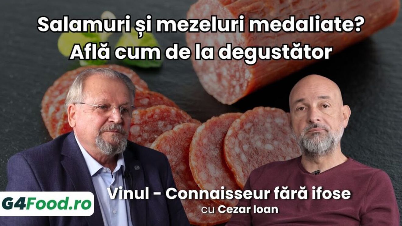 „Vinul – Connaisseur fără ifose” (Ep. 6): Degustătorul Marian Timofti dezvăluie cum se evaluează salamurile, mezelurile, dar și alte alimente (VIDEO)