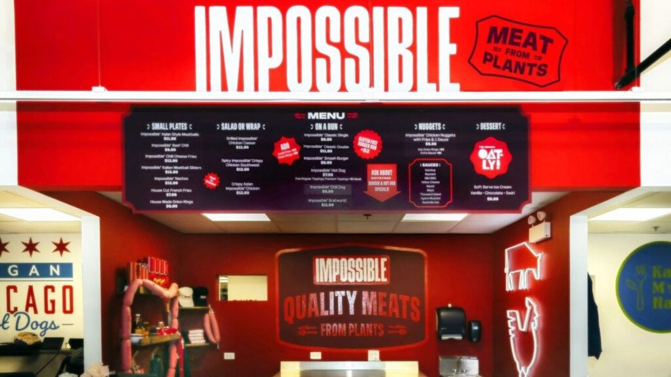 Producătorul de carne pe bază de plante Impossible Foods deschide primul său restaurant fizic