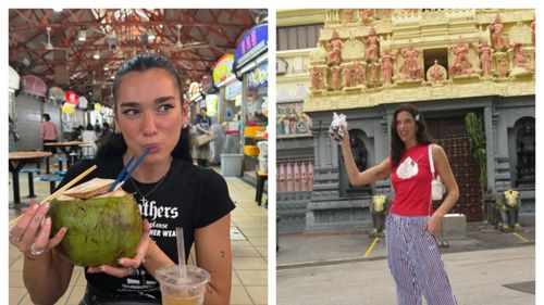 Ce a mâncat Dua Lipa înainte de concertul din Singapore: Artista a savurat preparate tradiționale la prețuri accesibile, într-o piață locală, dar a luat o cină rafinată într-un restaurant celebru