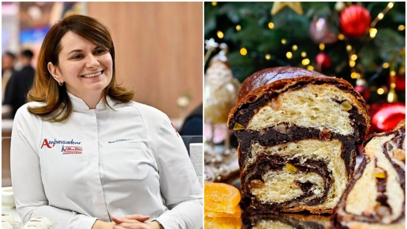 VIDEO. Diferența dintre cozonacul însiropat și babka / Ana Consulea, chef cofetar Zelaterie: „E o combinație între cozonacul rusesc și cel românesc, peste care noi am turnat vin ars”