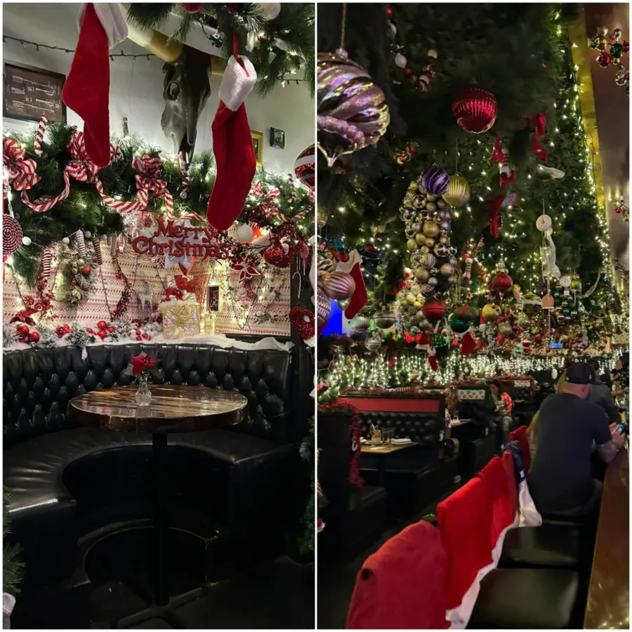 decor, Crăciun, Philadelphia, restaurant