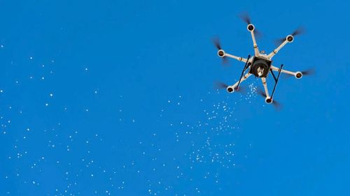 Alternativă eco la pesticide: Un startup folosește raze X și drone pentru a elimina insectele dăunătoare