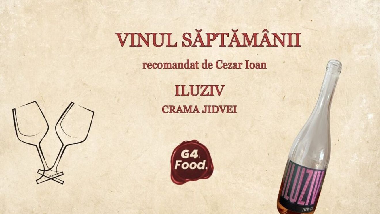 VIDEO | „Vinul săptămânii”: „Iluziv” de la Jidvei – un vin primăvăratic, cremos și perfect pentru relaxare