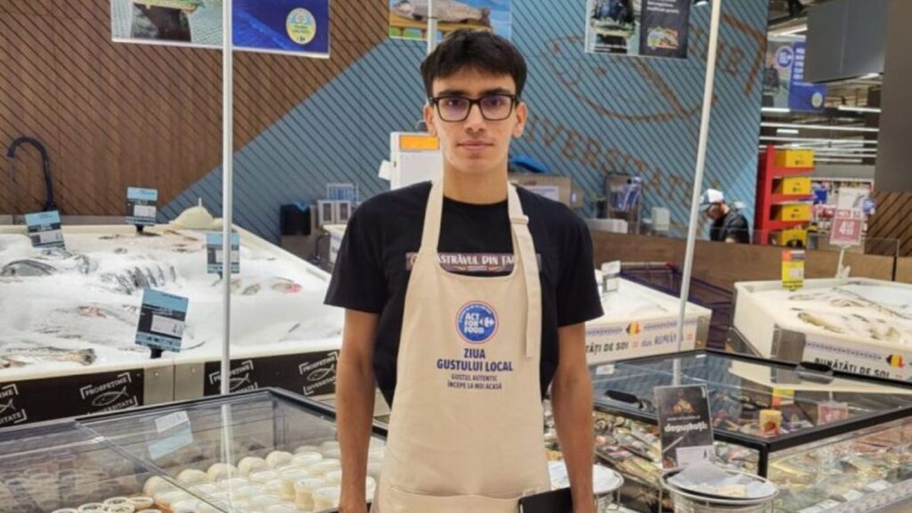 Andrei Todosia a „furat” meserie de la unchiul lui încă de la vârsta de 11 ani / Acum, el se ocupă de relația dintre Carrefour și Cooperativa Agricolă „Păstrăvul din Țara Ta”, care aprovizionează rețeaua de hipermarketuri cu șapte tone de pește pe săptămână