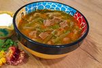 Zamă de iepure cu gârtiene și păstăi sau pe românește ciorbă din iepure, paste de casă și fasole verde proaspătă.  După o rețetă culeasă de Mircea Groza prin satele din Sălaj