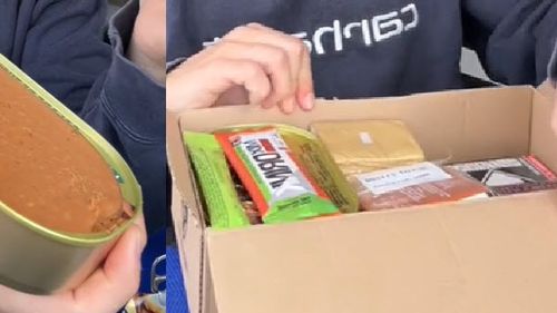 Meniul militarilor francezi probat de un TikToker spaniol și comentat cu urmăritorii săi/ „Nu miroase prea bine”/ „Croissant nu au?”