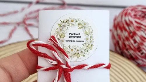 Cercetătorii Stațiunii de Cercetare-Dezvoltare pentru Legumicultură Buzău au oferit doamnelor mărțișoare cu semințe