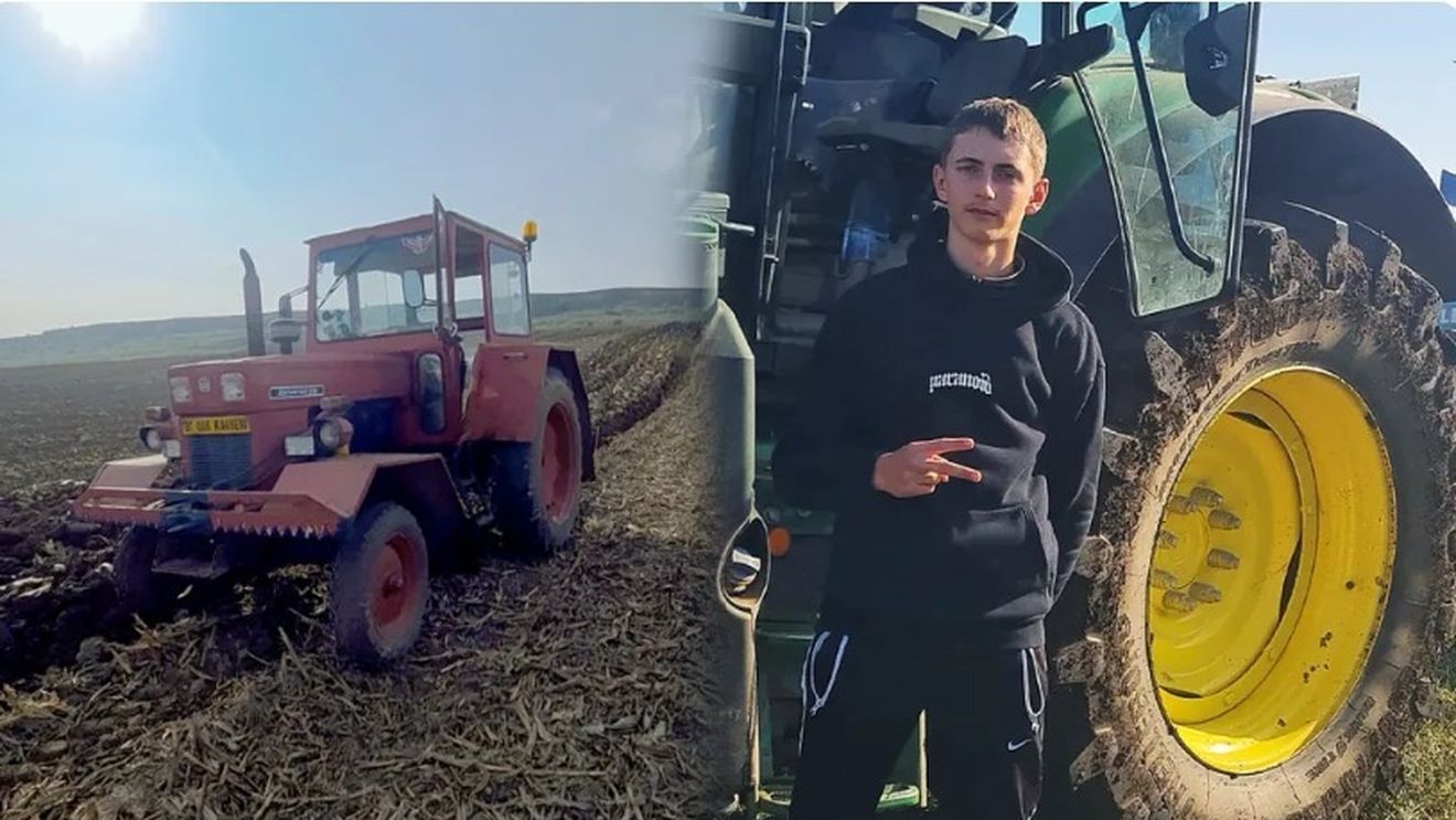 Andrei este fermier la doar 16 ani și visează să acceseze fonduri europene, imediat ce va deveni major, pentru a investi în tehnologii moderne: „Îmi petrec toată ziua pe câmp!”