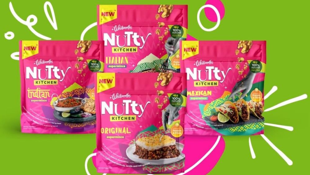 În loc de carne tocată, amestec de nuci măcinate, linte și quinoa roșie. Un produsul inovator, lansat recent pe piață de către compania britanică Whitworths în patru variante, care nu se adresează doar veganilor