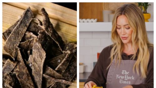 VIDEO | Gustările bogate în proteine preferate de actrița Hilary Duff: Pe lista ei se regăsesc batoane din carne, dar și murături