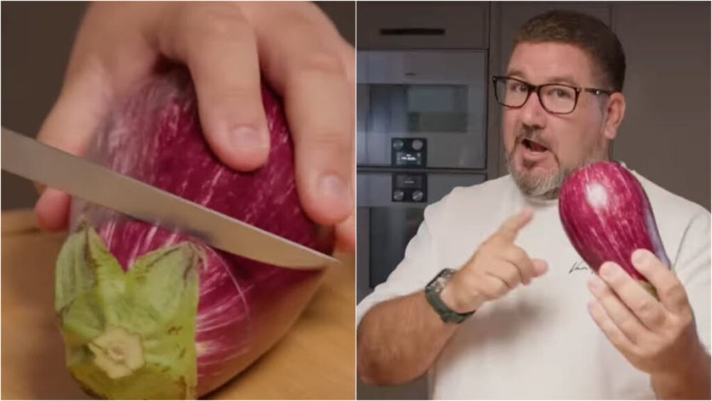 VIDEO Cum să coci vinetele în câteva minute, fără efort, în cuptorul cu microunde. Sfaturile unui celebru chef