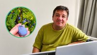 De luni până vineri, jurnalist și în weekend, fermier. Cum a construit Sorin Andreiana o mică fermă în jurul casei părintești