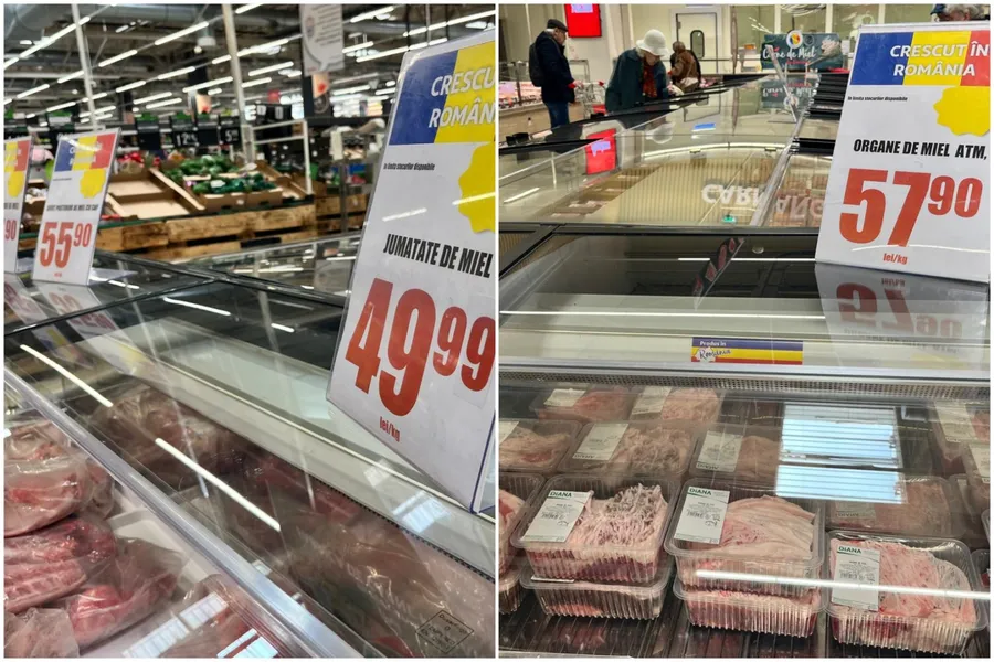 analiză la raft, miel, Paște