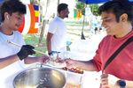 FOTO – VIDEO | Gusturi, tradiții și spiritualitate din Sri Lanka, în centrul Timișoarei / Sute de singalezi au sărbătorit Poson Poya