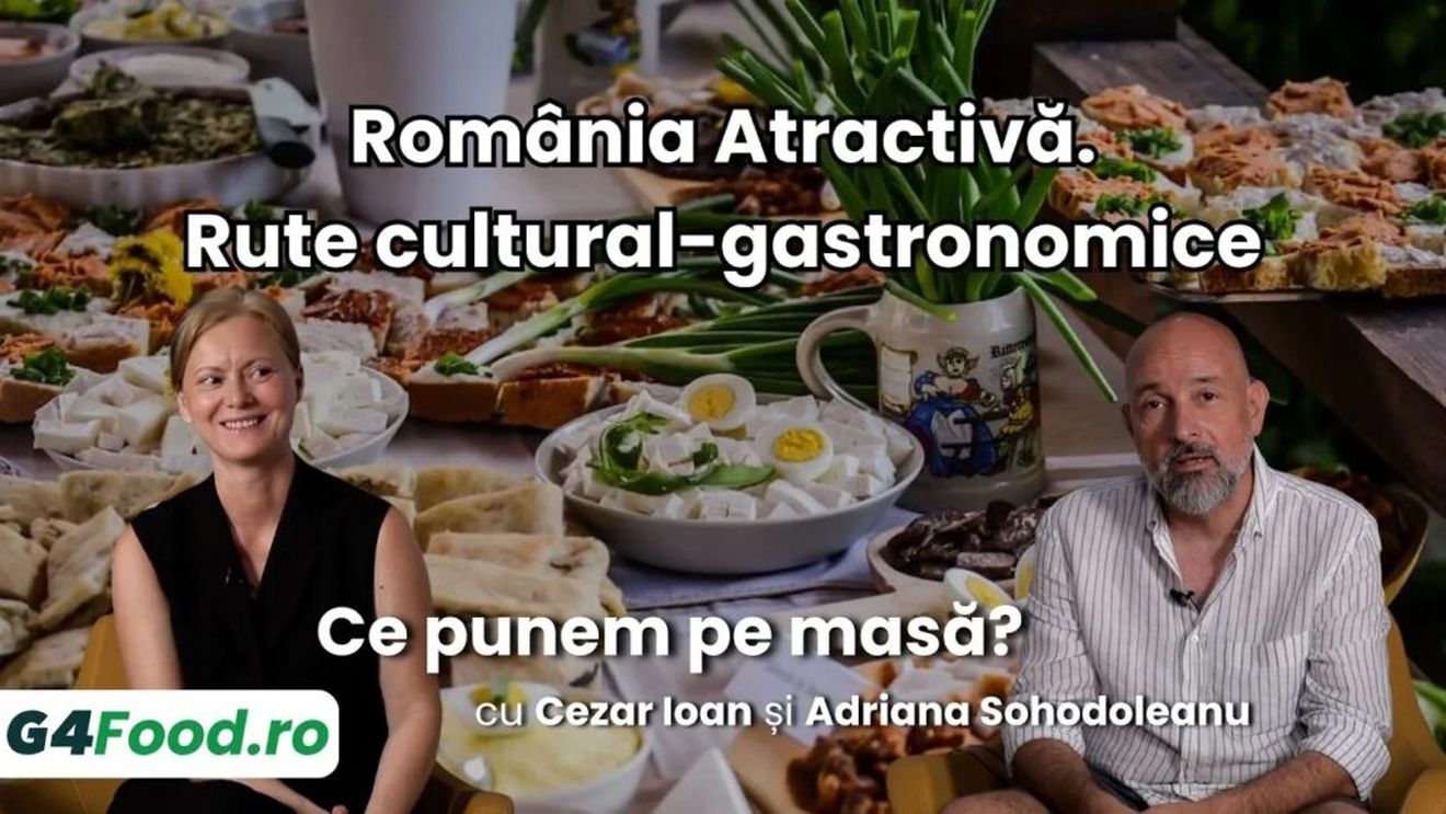 „Ce punem pe masă? Puțin din toate” (Ep. 10): România atractivă. Rute cultural-gastronomice