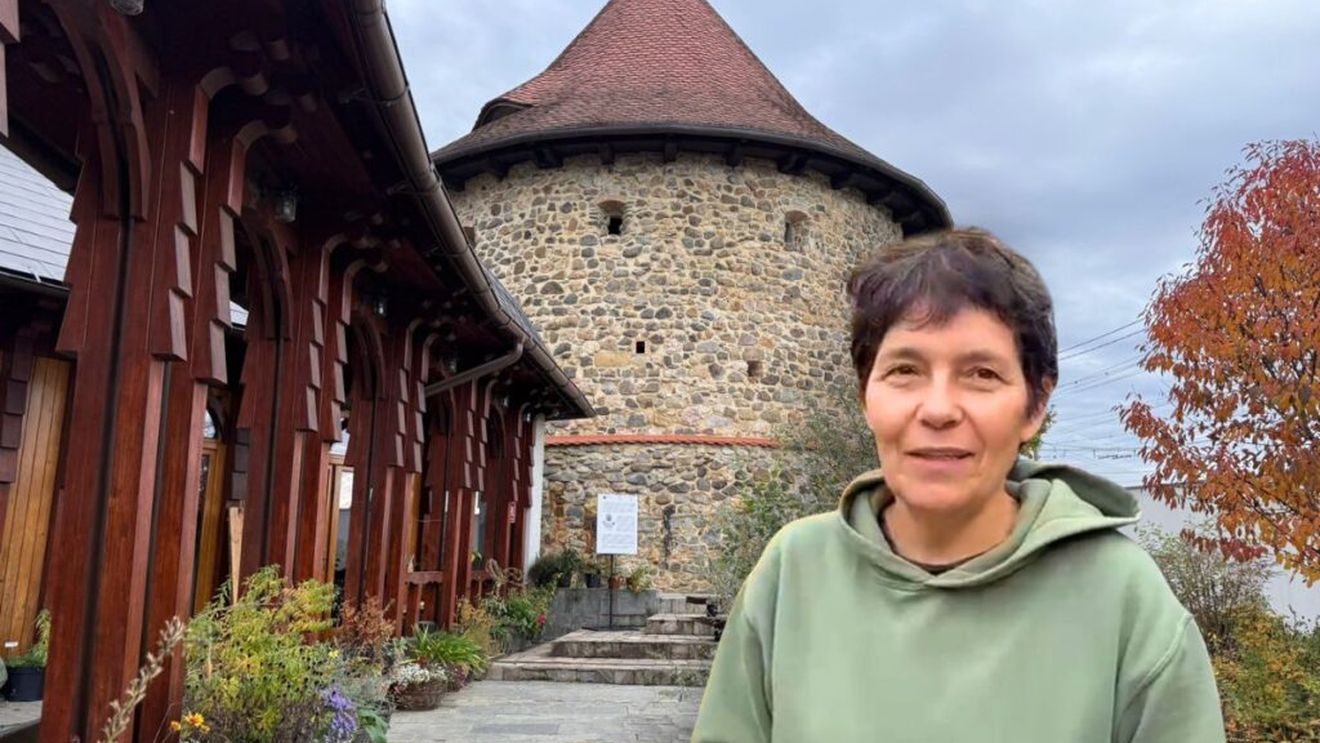 VIDEO | O grădină cu scop științific, ce pare uitată în timp / În curtea Bastionului Măcelarilor din Baia Mare, natura își scrie lecția de echilibru / Minerva Luca: „Sunt grădini de tip natural, în care se lasă spațiu și pentru alte viețuitoare cu care noi împărțim planeta”