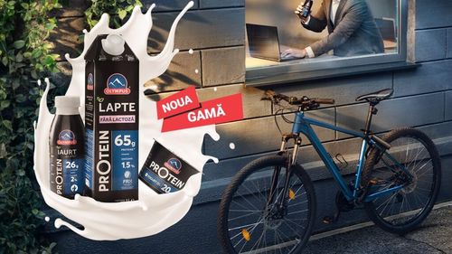 Olympus România a lansat gama PrOtein, din care fac parte un lapte fără lactoză, un iaurt de băut parțial degresat și un iaurt fără grăsime