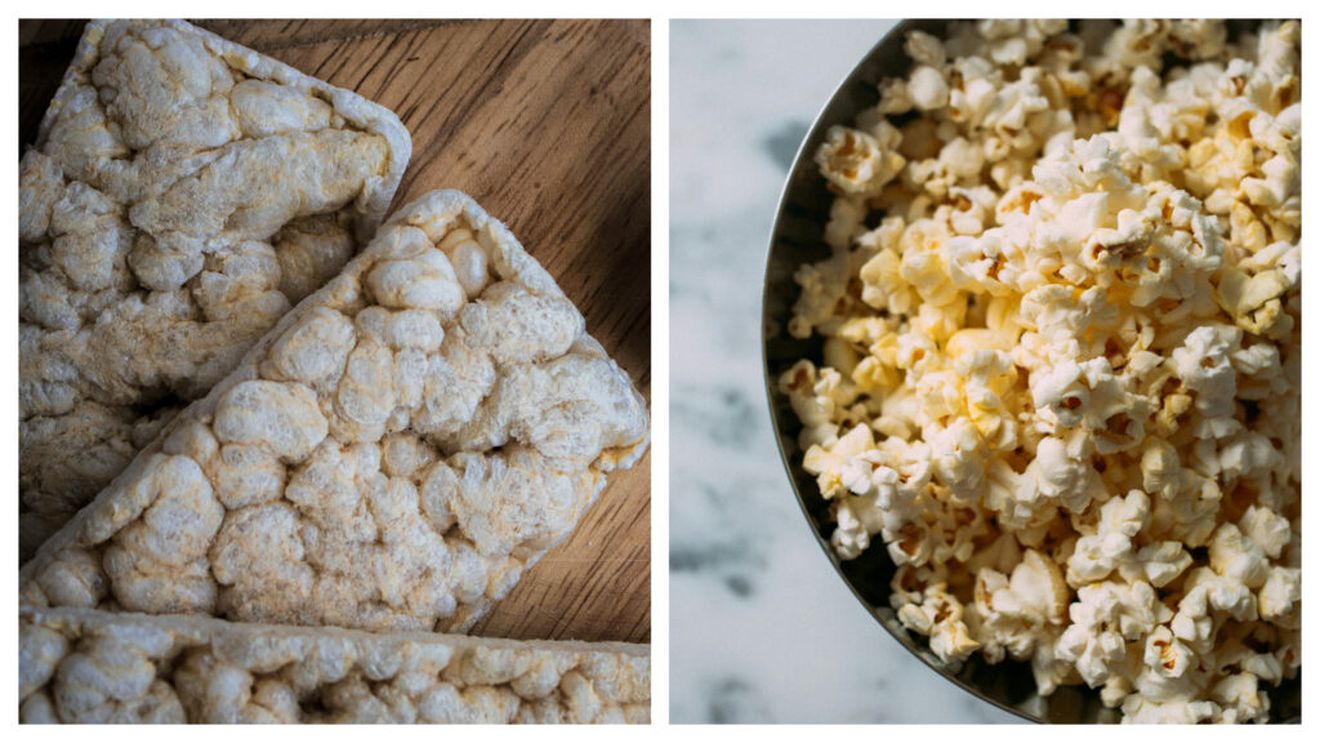 Popcorn sau rondele de orez: ce alegi când vrei să slăbești / Diferența pe care o fac nutriționiștii