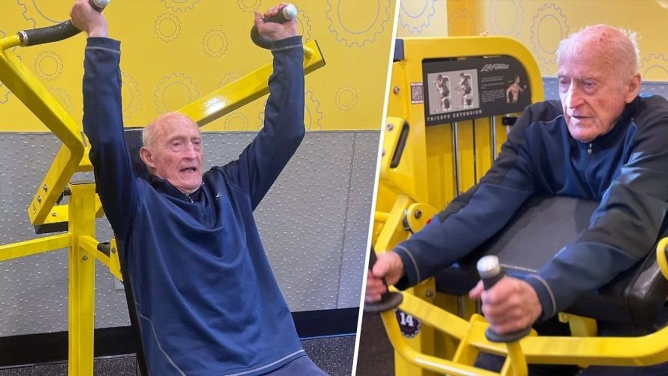 Un bărbat de 95 de ani încă se antrenează într-o sală de sport și atribuie longevitatea sa acestei diete celebre / Sfaturile lui pentru cei care doresc să trăiască mult includ alegerea partenerului potrivit