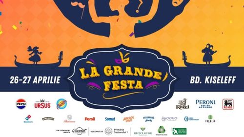 Street Food Carnival, în București, pe Bulevardul Kiseleff – La Grande Festa revine în ultimul weekend din aprilie