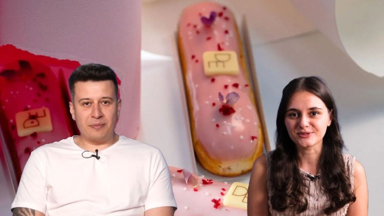 VIDEO | Candy Bar | Andi Drăgulin, co-fondator DulcEclair, creează eclere cu cremă de colivă, cu borș sau morcov: „Jumătate dintre clienții care testează eclerul cu colivă și ciocolată velvet îl resping, însă cealaltă jumătate îl adoră”
