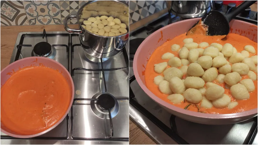 gnochi cu sos de rosii