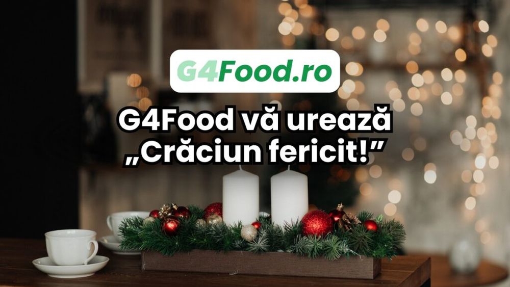 G4Food vă urează „Crăciun fericit”!