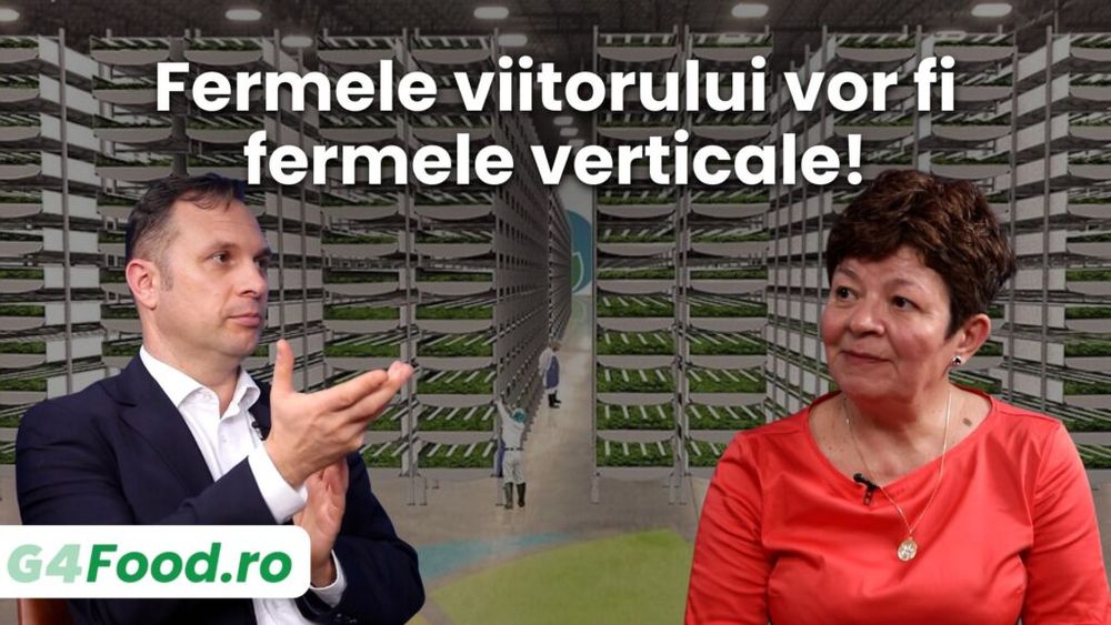 VIDEO | Prof. Oliviu Matei dezvoltă primele ferme verticale și hidroponice în România: „O seră în care poți cultiva pe trei niveluri este echivalentul unei suprafețe de 3 ori mai mare” / Folosește algele pe post de nutrienți, pentru a hrăni plantele