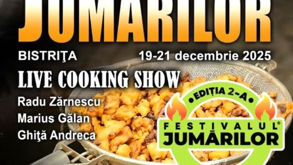 Bistriţa-Năsăud: Festivalul Jumărilor revine cu cea de-a doua ediţie, în centrul istoric al municipiului Bistriţa