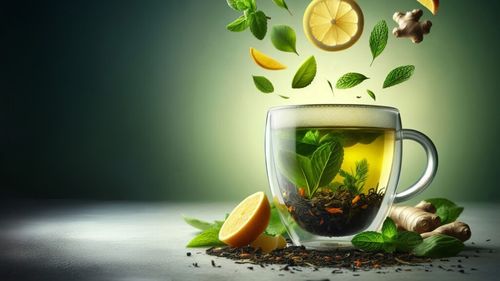 Cum să prepari cel mai bun ceai verde cu lămâie și ghimbir / Este detoxifiant, antiinflamator și ajută la pierderea în greutate