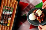 VIDEO | Brunch cu cârnați, ou poșat, pesto și burrata. O rețetă simplă pentru un mic dejun consistent