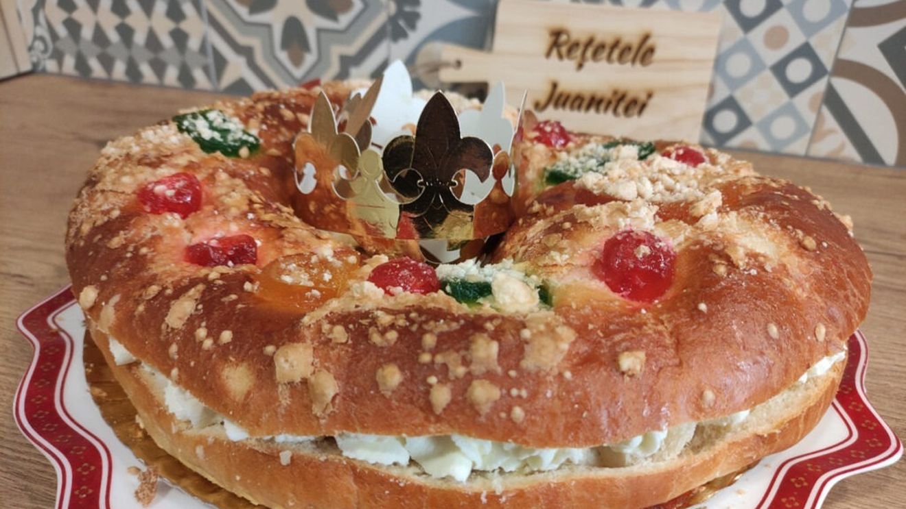 VIDEO Roscón de Reyes - colacul cu fructe confiate și apă de azahar, pe care spaniolii îl pregătesc pentru Sărbătoarea Regilor