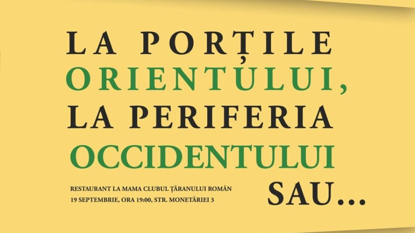 COMUNICAT: Seria de conferințe-dezbateri „Gastronomia - cu bune, cu rele” începe din 19 septembrie
