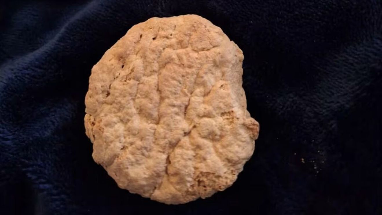 Un biscuit vechi de 84 de ani a fost găsit de către o familie în congelatorul bunicii răposate/Familia a pornit propria anchetă pentru a afla cine l-a copt, de fapt și de ce a fost păstrat