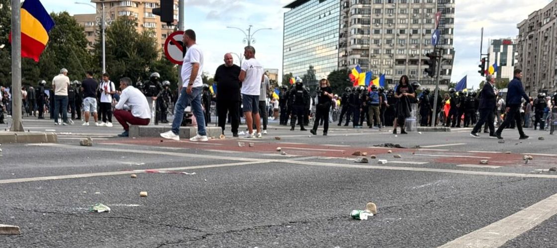 AUR cere autorităților să identifice public un bărbat surprins în imaginile din timpul protestului ciobanilor. Partidul se dezice de membrii AUR prezenți la protest