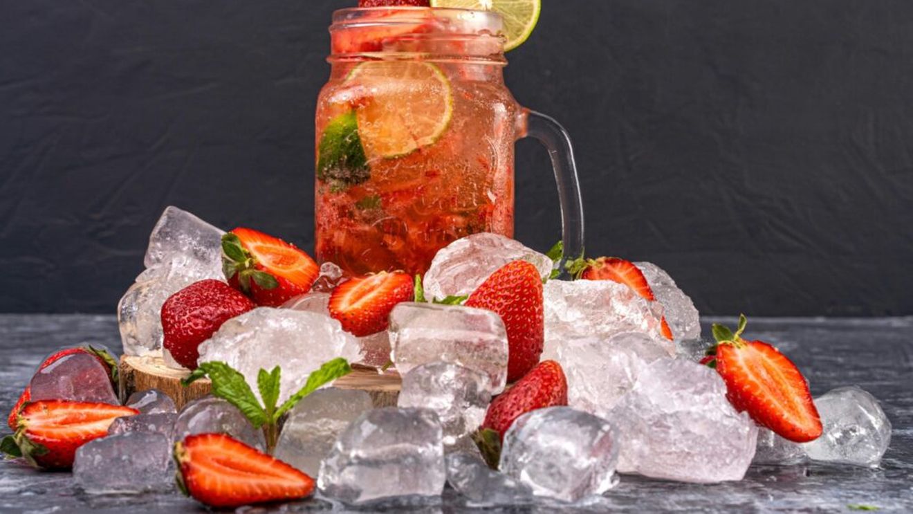 Cum să faci gheață cu fructe?