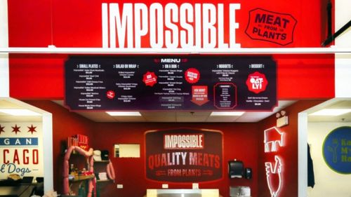 Producătorul de carne pe bază de plante Impossible Foods deschide primul său restaurant fizic