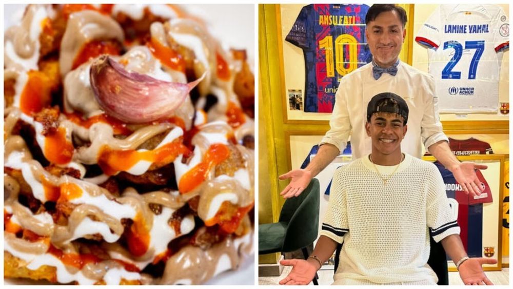 FOTO VIDEO | Restaurantul din Barcelona ales de Lamine Yamal pentru a sărbători ziua de naștere a tatălui său/ Starul Barcelonei a comandat tapas-uri tradiționale și un tort cu ciocolată/ Messi și Lewandowski au fost și ei clienții restaurantului